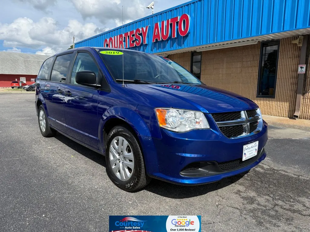 Blue 2019 Dodge Grand Caravan SE for sale in Chesapeake, VA
