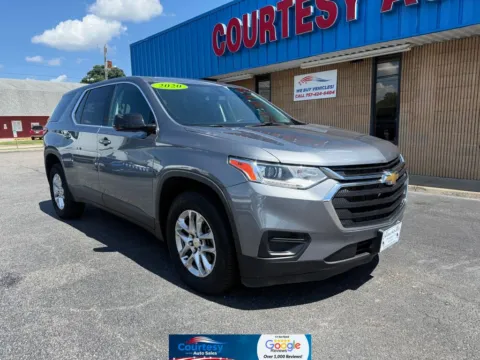 Gray 2020 Chevrolet Traverse LS for sale in Chesapeake, VA
