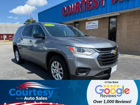 Gray 2020 Chevrolet Traverse LS for sale in Chesapeake, VA