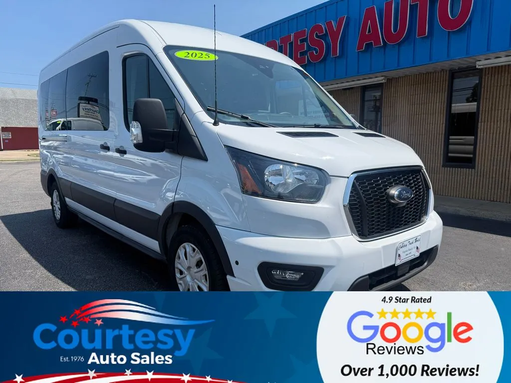 White 2025 Ford Transit-350 XLT for sale in Chesapeake, VA