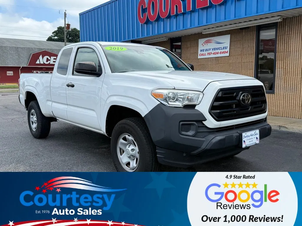 White 2019 Toyota Tacoma SR for sale in Chesapeake, VA