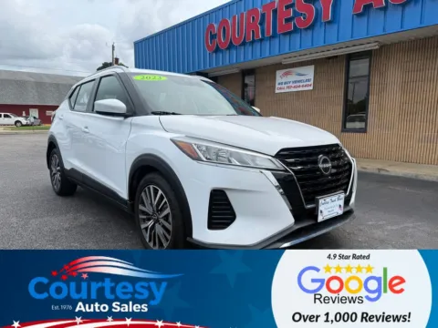 White 2023 Nissan Kicks SV for sale in Chesapeake, VA