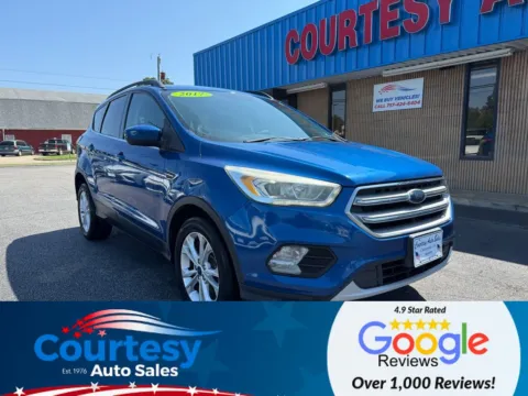 Blue 2017 Ford Escape SE for sale in Chesapeake, VA