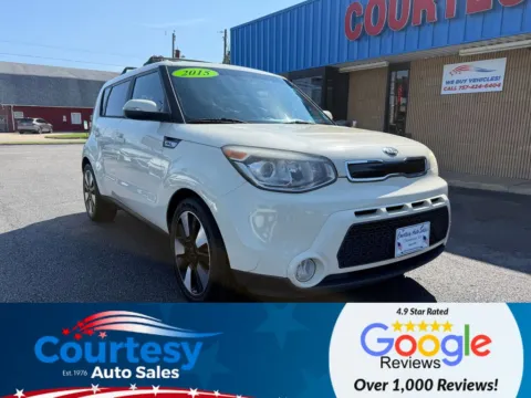 White 2015 Kia Soul Exclaim for sale in Chesapeake, VA