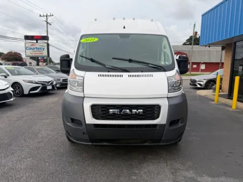 Photos of 2021 Ram ProMaster 2500 High Roof for sale in Chesapeake, VA at Courtesy Auto Sales