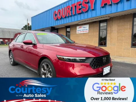 Red 2024 Honda Accord EX for sale in Chesapeake, VA