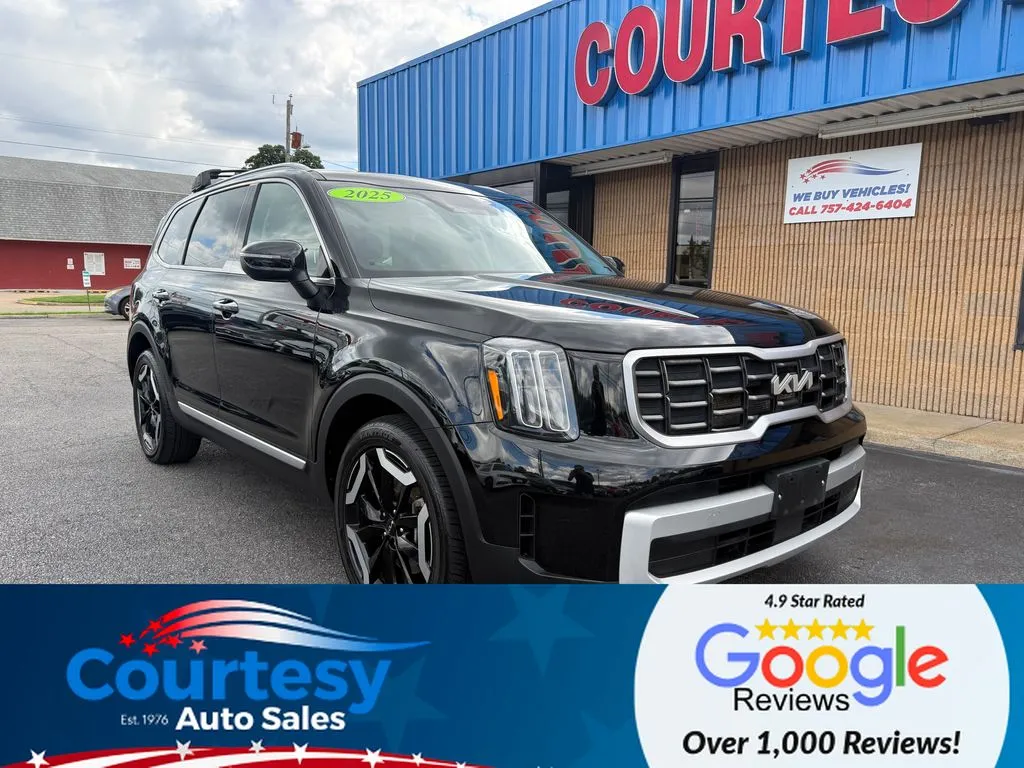 Black 2025 Kia Telluride S for sale in Chesapeake, VA