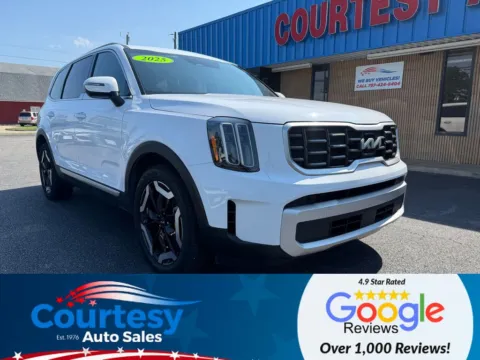 White 2025 Kia Telluride S for sale in Chesapeake, VA