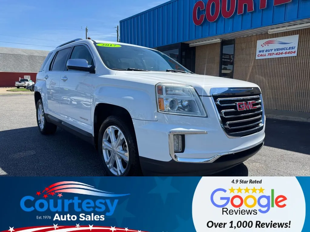 White 2017 GMC Terrain SLT for sale in Chesapeake, VA