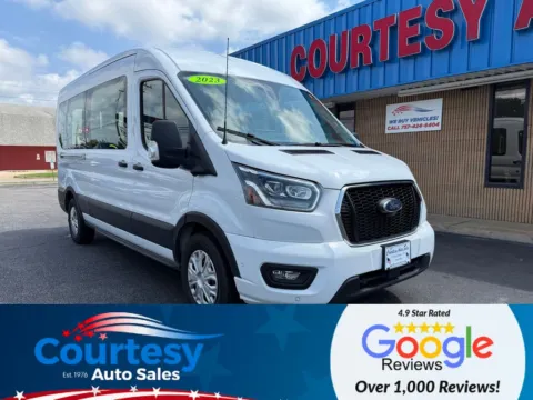 White 2023 Ford Transit-350 XLT for sale in Chesapeake, VA