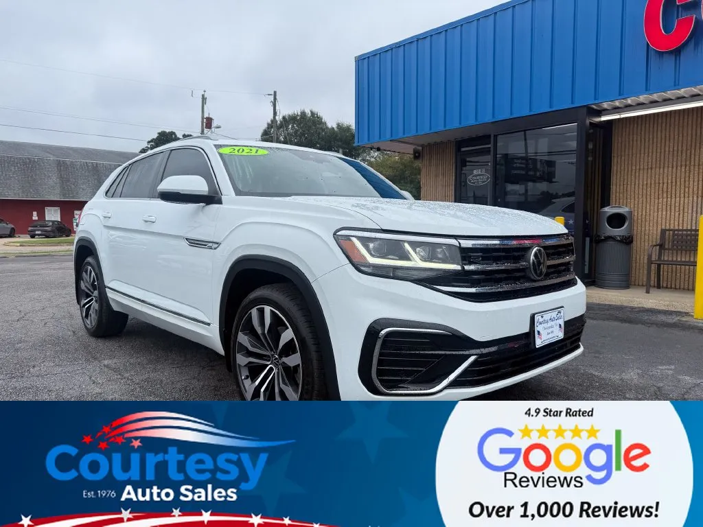 White 2021 Volkswagen Atlas Cross Sport 3.6L V6 SEL R-Line for sale in Chesapeake, VA