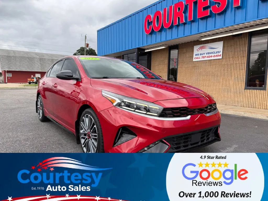Red 2022 Kia Forte GT for sale in Chesapeake, VA