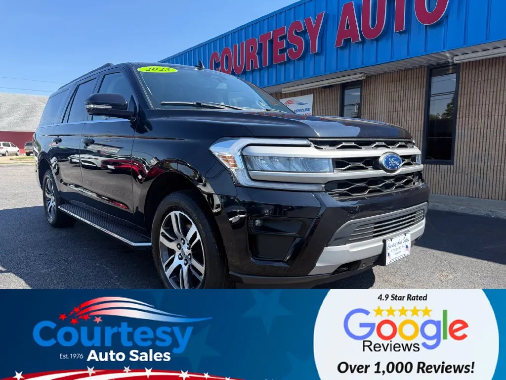 Black 2023 Ford Expedition Max XLT for sale in Chesapeake, VA