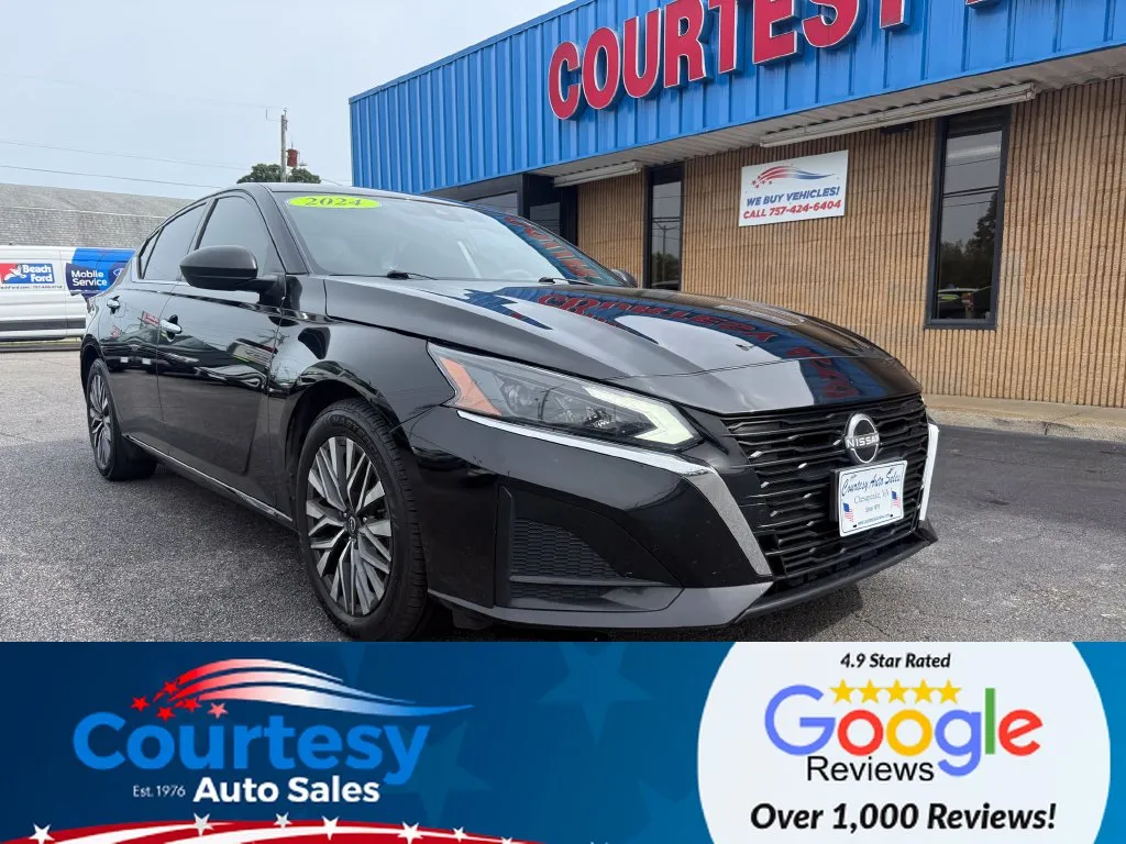Black 2024 Nissan Altima 2.5 SV for sale in Chesapeake, VA