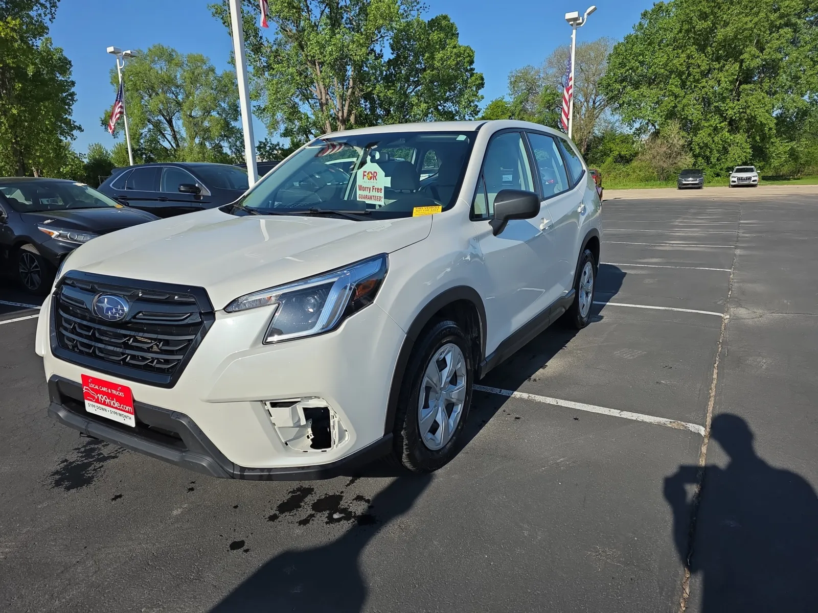 White 2024 Subaru Forester for sale in Appleton, WI