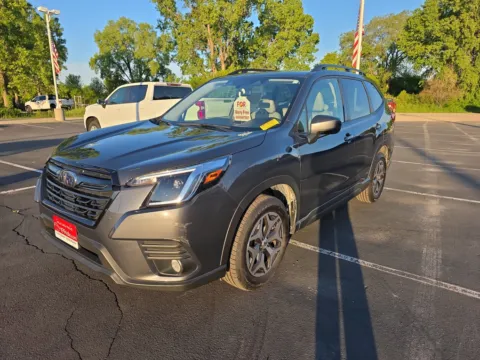 Gray 2023 Subaru Forester Premium for sale in Appleton, WI