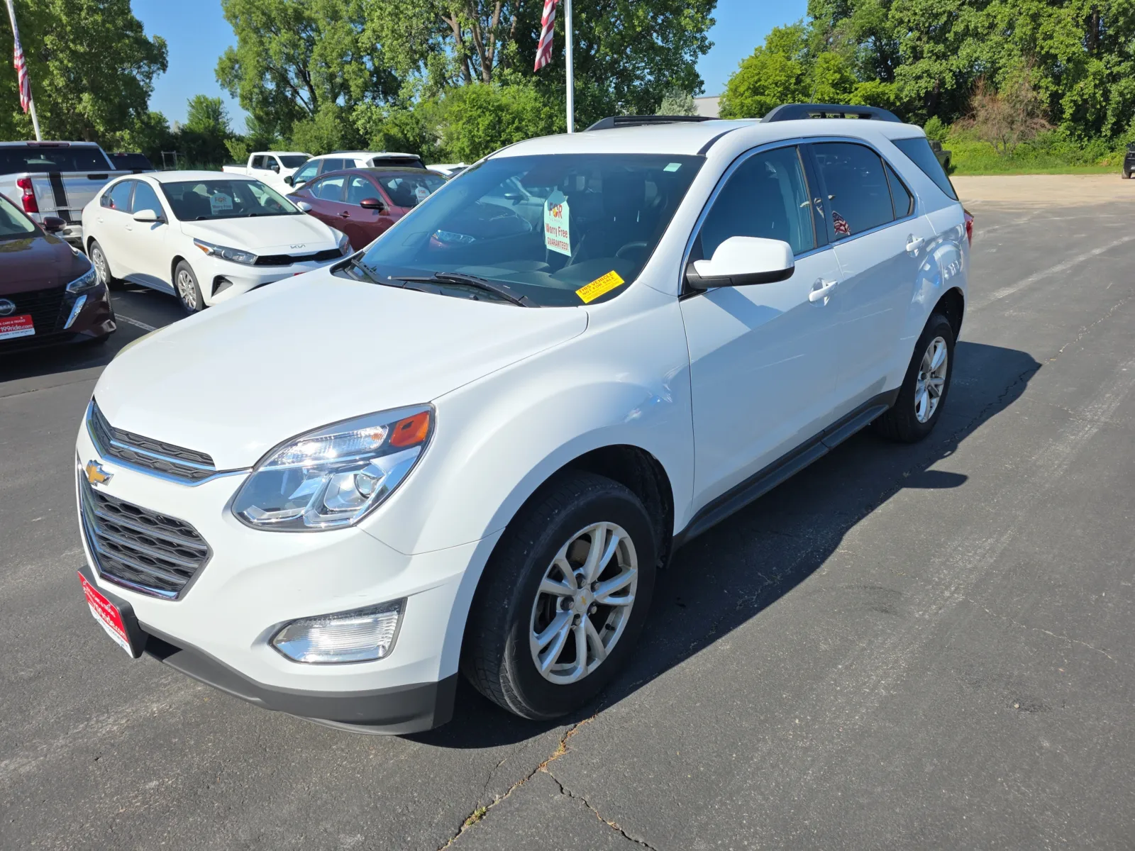 White 2017 Chevrolet Equinox LT for sale in Appleton, WI