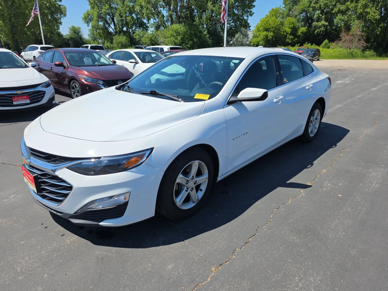 White 2024 Chevrolet Malibu LT for sale in Appleton, WI