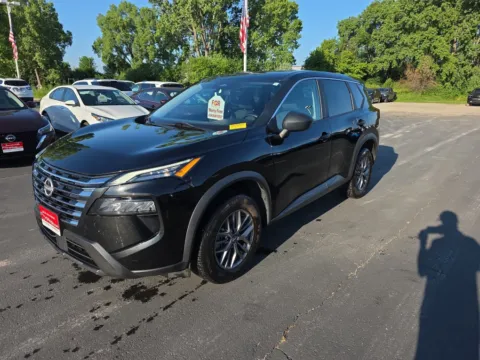 Black 2024 Nissan Rogue S for sale in Appleton, WI
