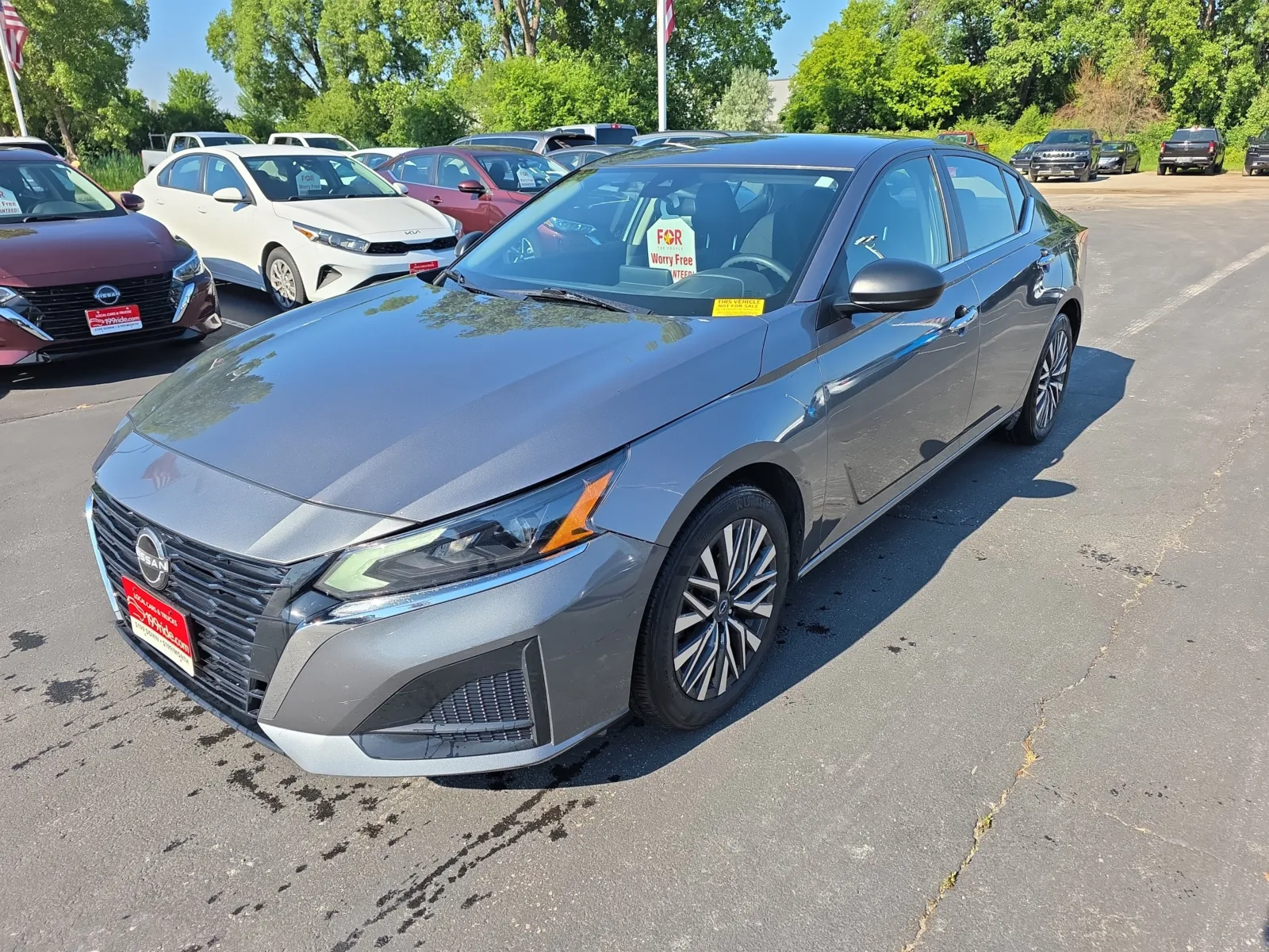Gray 2024 Nissan Altima 2.5 SV for sale in Appleton, WI