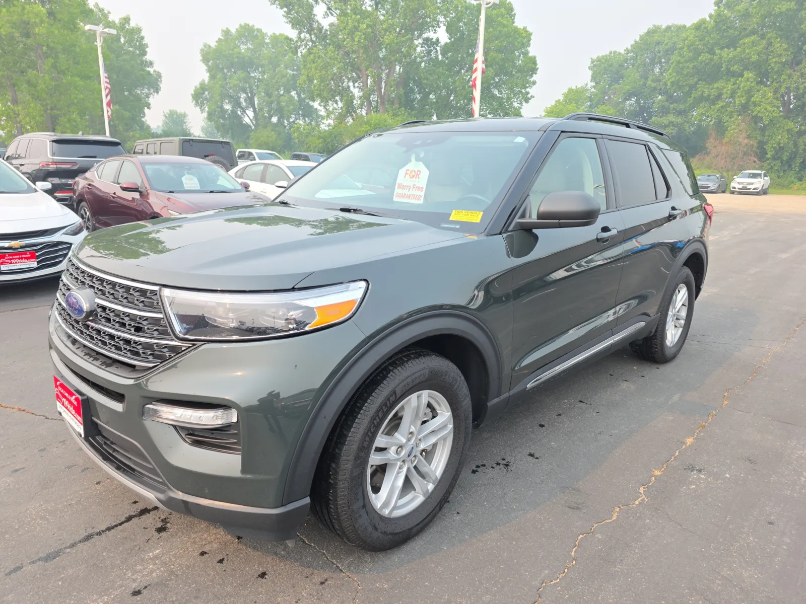 Green 2023 Ford Explorer XLT for sale in Appleton, WI