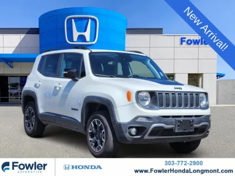 White 2023 Jeep Renegade Latitude for sale in Longmont, CO