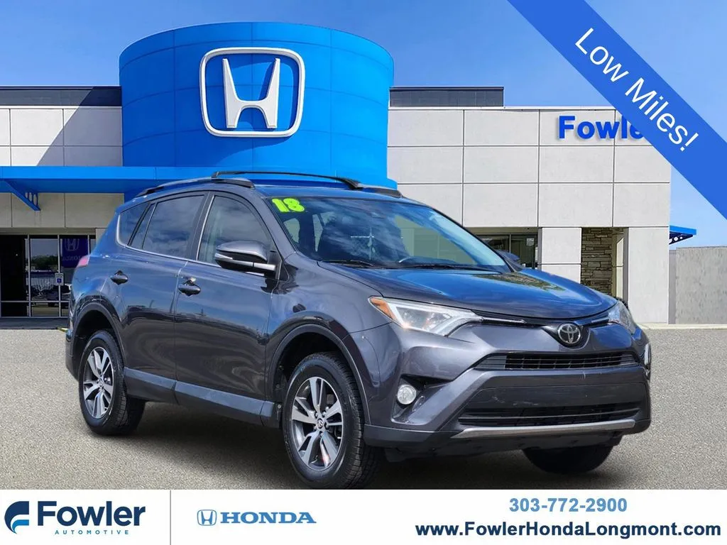 Gray 2018 Toyota RAV4 XLE for sale in Longmont, CO