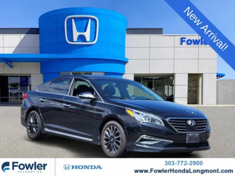 Black 2015 Hyundai Sonata Limited for sale in Longmont, CO