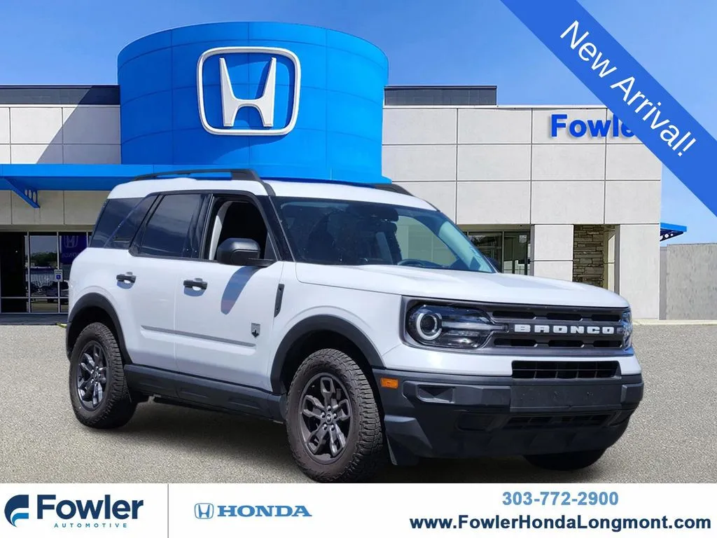 White 2022 Ford Bronco Sport Big Bend for sale in Longmont, CO