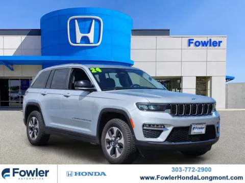 Silver 2024 Jeep Grand Cherokee 4xe for sale in Longmont, CO