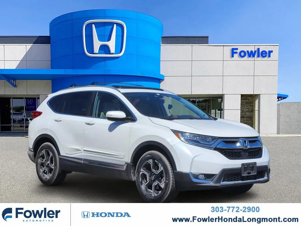White 2018 Honda CR-V Touring for sale in Longmont, CO