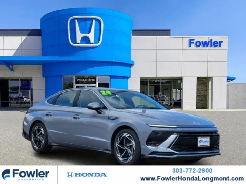 Blue 2024 Hyundai Sonata SEL for sale in Longmont, CO
