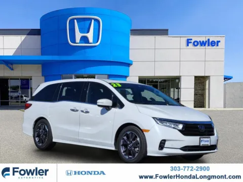 White 2023 Honda Odyssey Elite for sale in Longmont, CO
