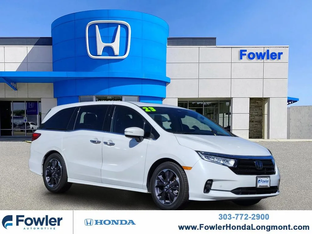 White 2023 Honda Odyssey Elite for sale in Longmont, CO