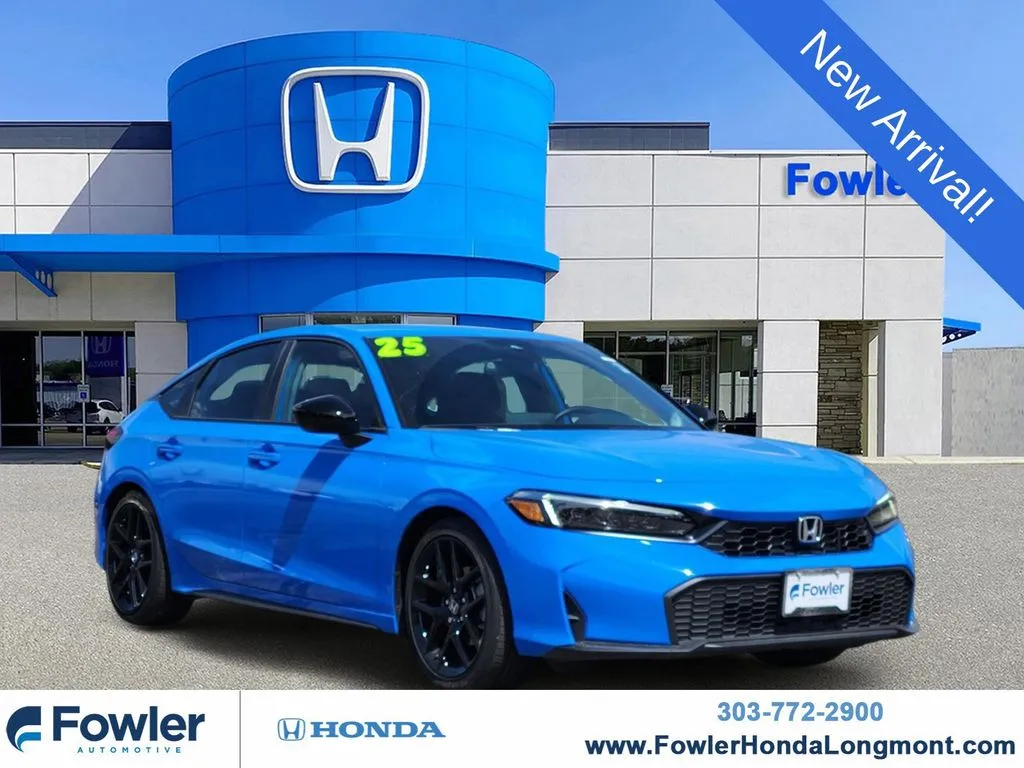 Blue 2025 Honda Civic Sport for sale in Longmont, CO