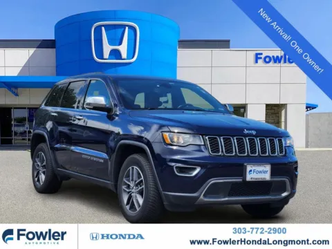 Blue 2018 Jeep Grand Cherokee Limited for sale in Longmont, CO