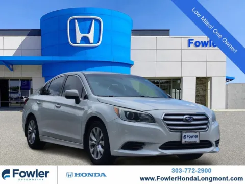 White 2015 Subaru Legacy 2.5i for sale in Longmont, CO