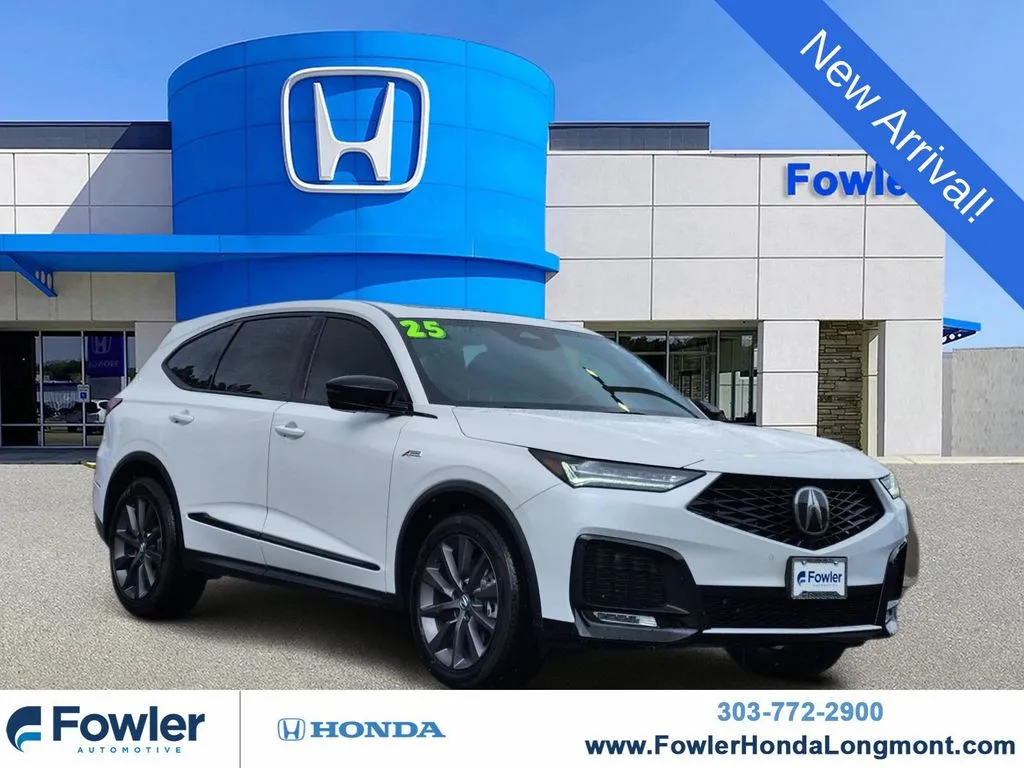 White 2025 Acura MDX A-Spec for sale in Longmont, CO