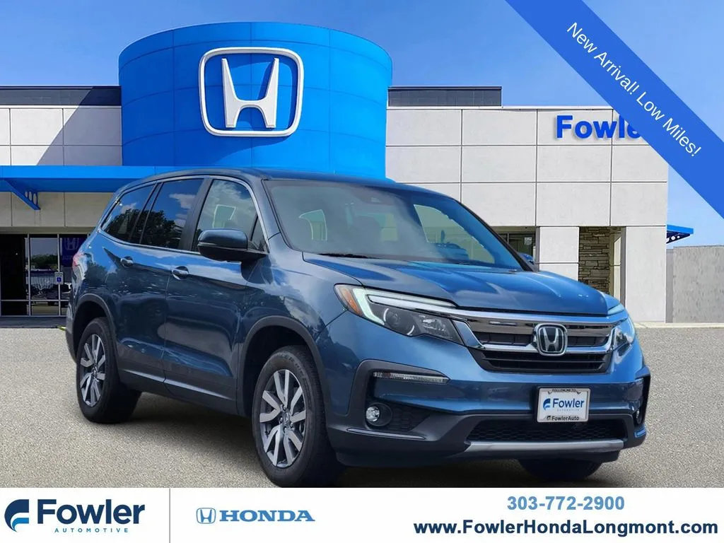 Blue 2019 Honda Pilot EX-L for sale in Longmont, CO