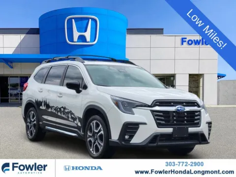 White 2024 Subaru Ascent Limited for sale in Longmont, CO