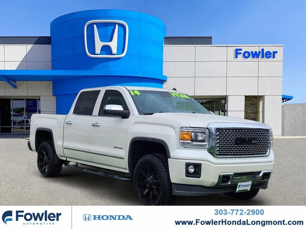 White 2014 GMC Sierra 1500 Denali for sale in Longmont, CO