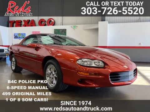 Orange 2002 Chevrolet Camaro Z28 Police Package for sale in Longmont, CO