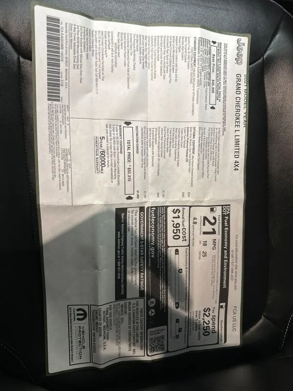 2021 Jeep Grand Cherokee L Limited - Photo 83