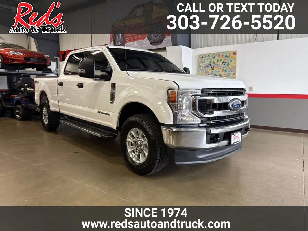 White 2020 Ford F-250 Super Duty XLT for sale in Longmont, CO