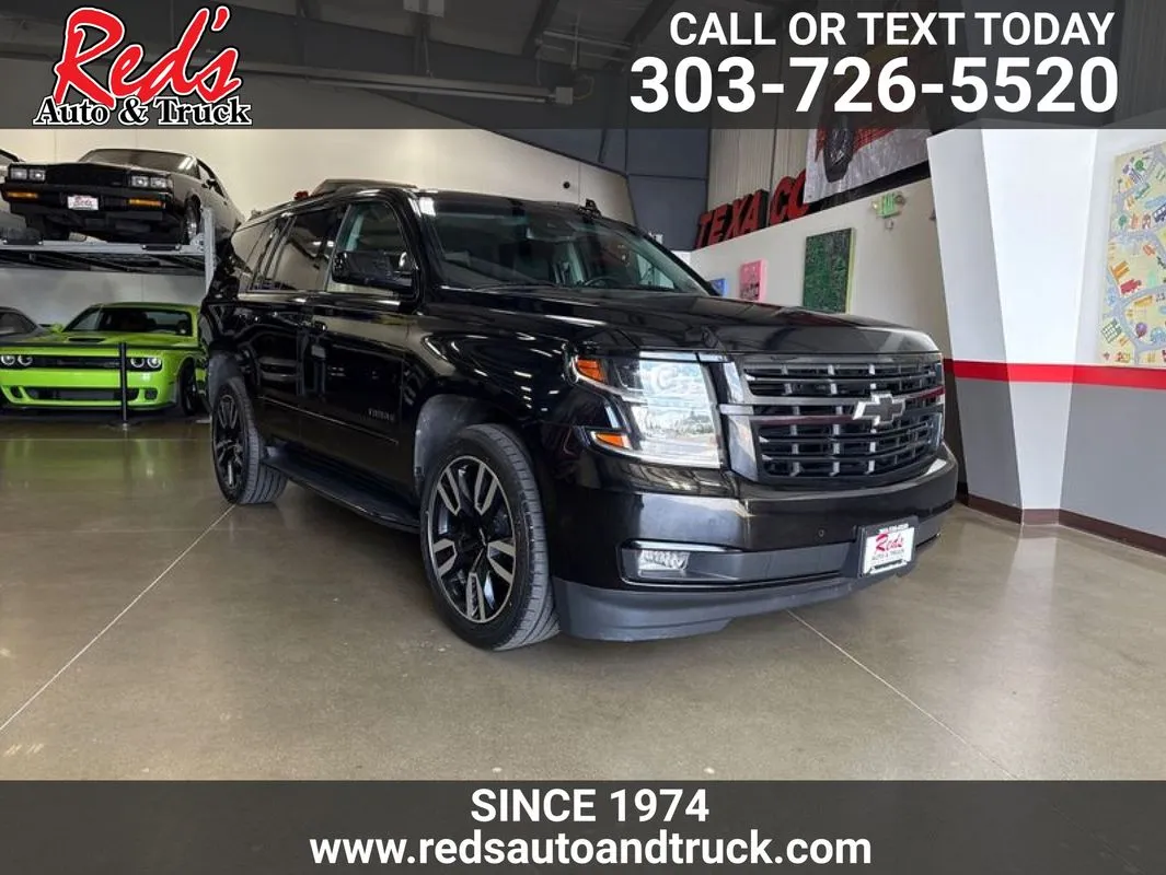 Black 2019 Chevrolet Tahoe Premier for sale in Longmont, CO
