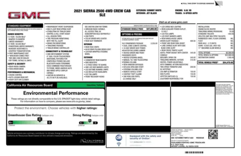 More photos of 2021 GMC Sierra 2500HD 4WD Crew Cab Long Bed SLE at Red's Auto & Truck, CO