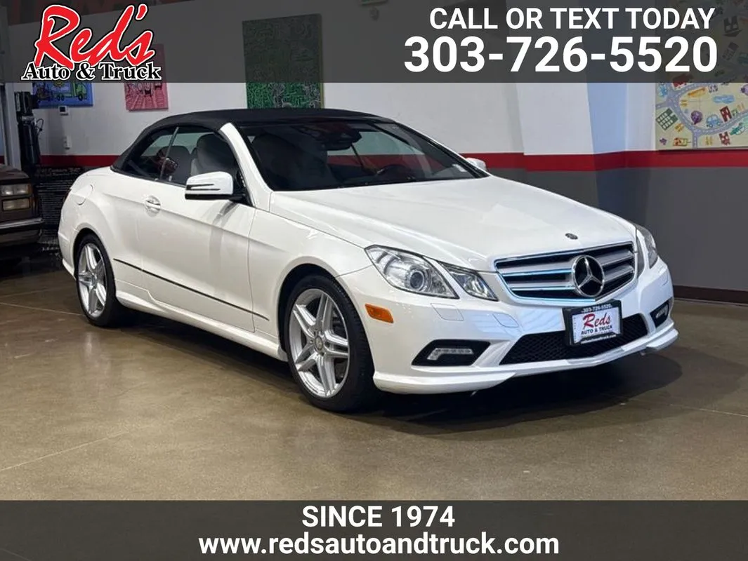 White 2011 Mercedes-Benz E 550 for sale in Longmont, CO