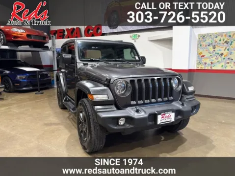 Gray 2021 Jeep Wrangler Sport S 4X4 for sale in Longmont, CO