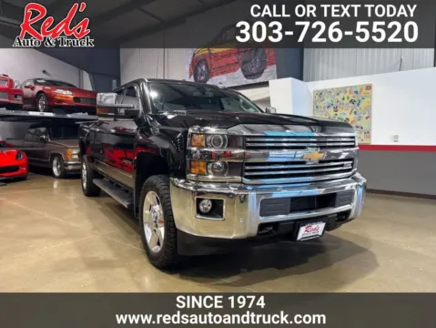 Black 2016 Chevrolet Silverado 2500HD LTZ for sale in Longmont, CO