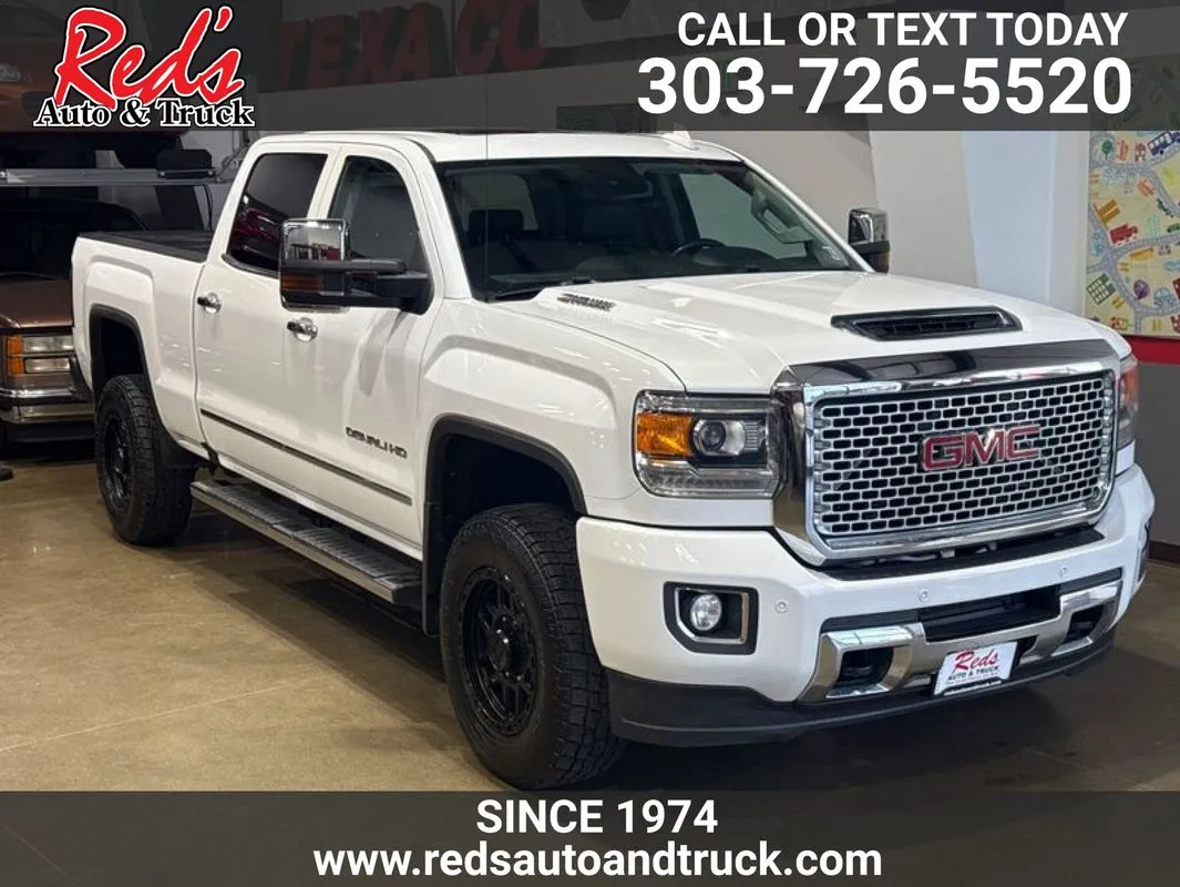 White 2017 GMC Sierra 3500HD Denali for sale in Longmont, CO